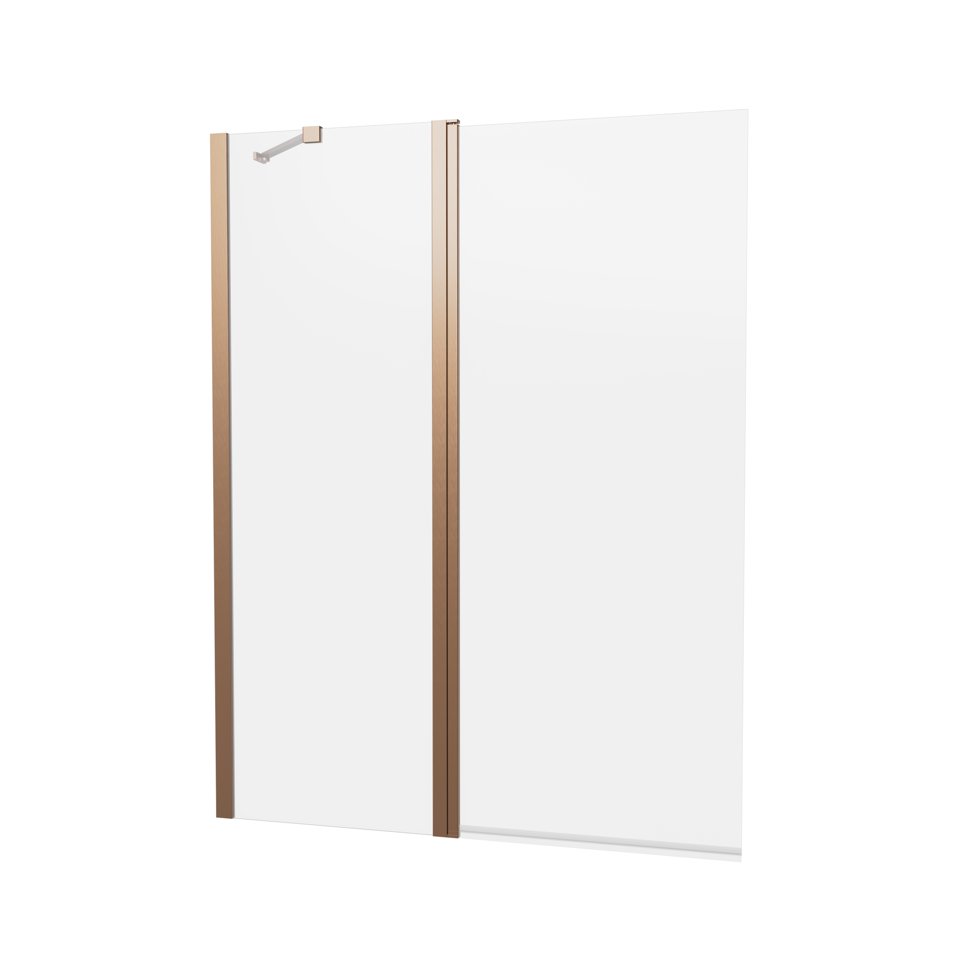 Clear 6 Double Bath Screen