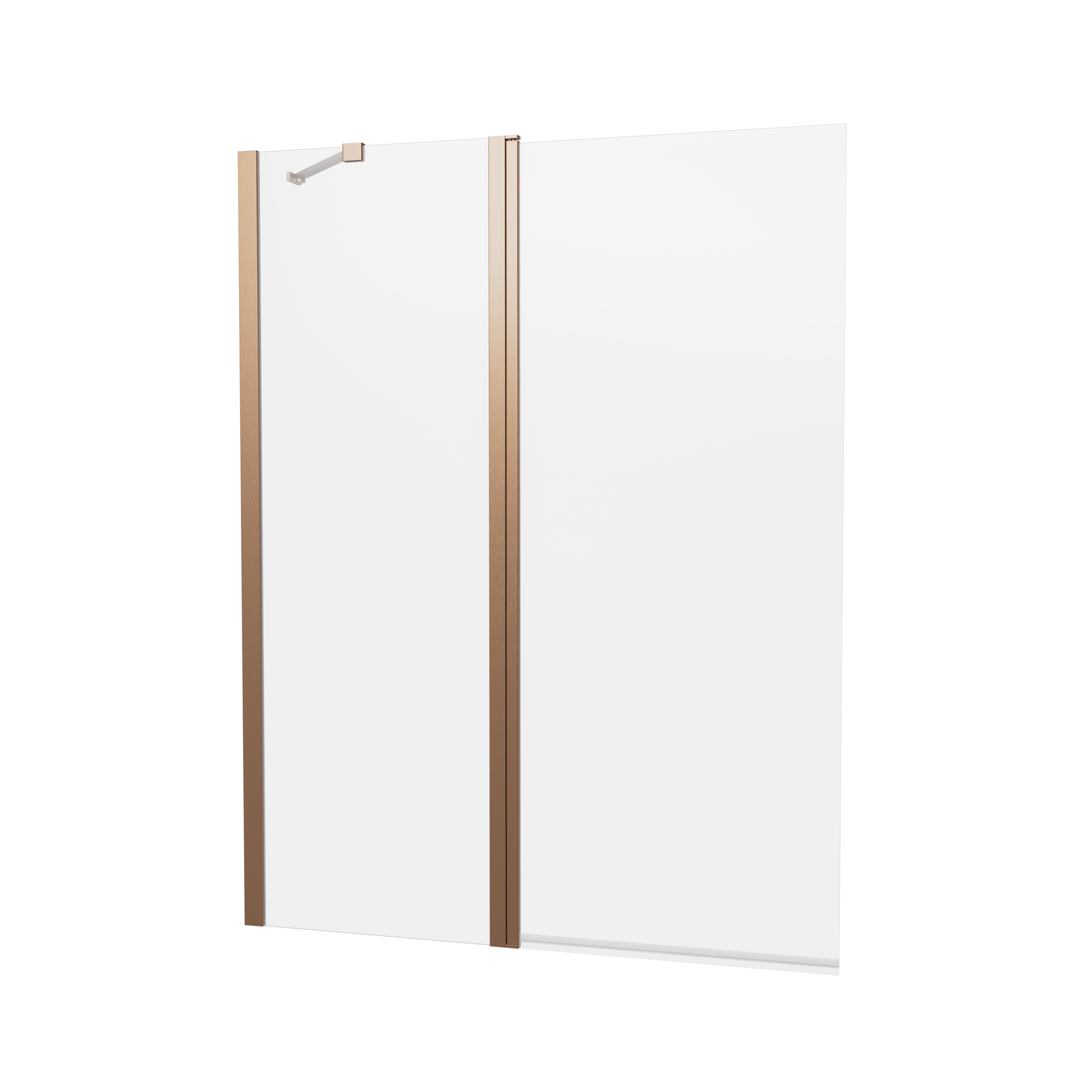 Clear 6 Double Bath Screen