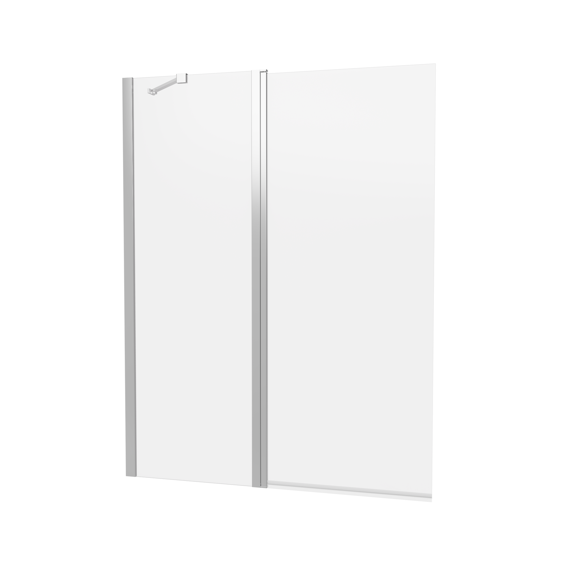 6mm Double Bath Screen