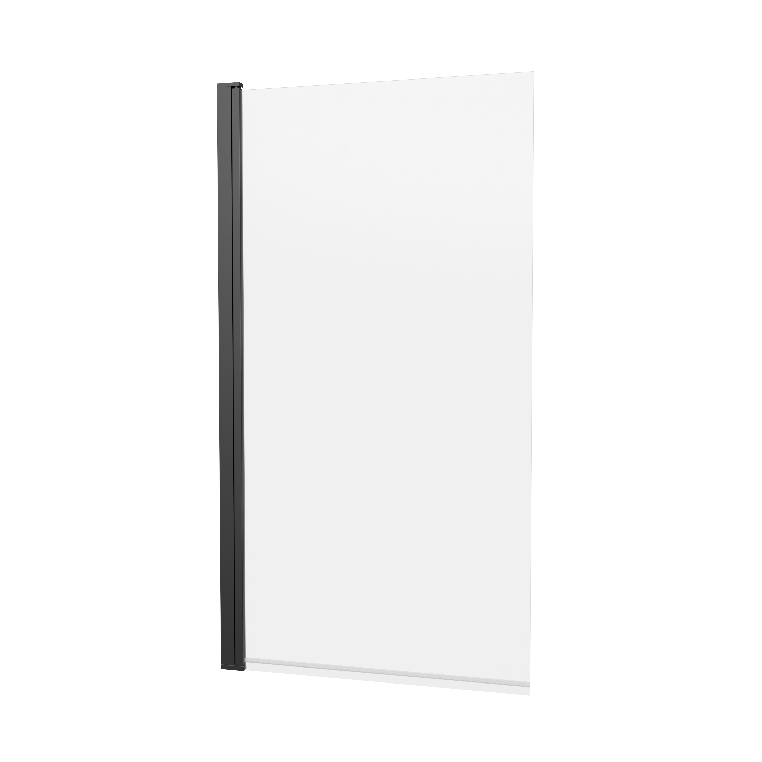 6mm Hinged Bath Screen