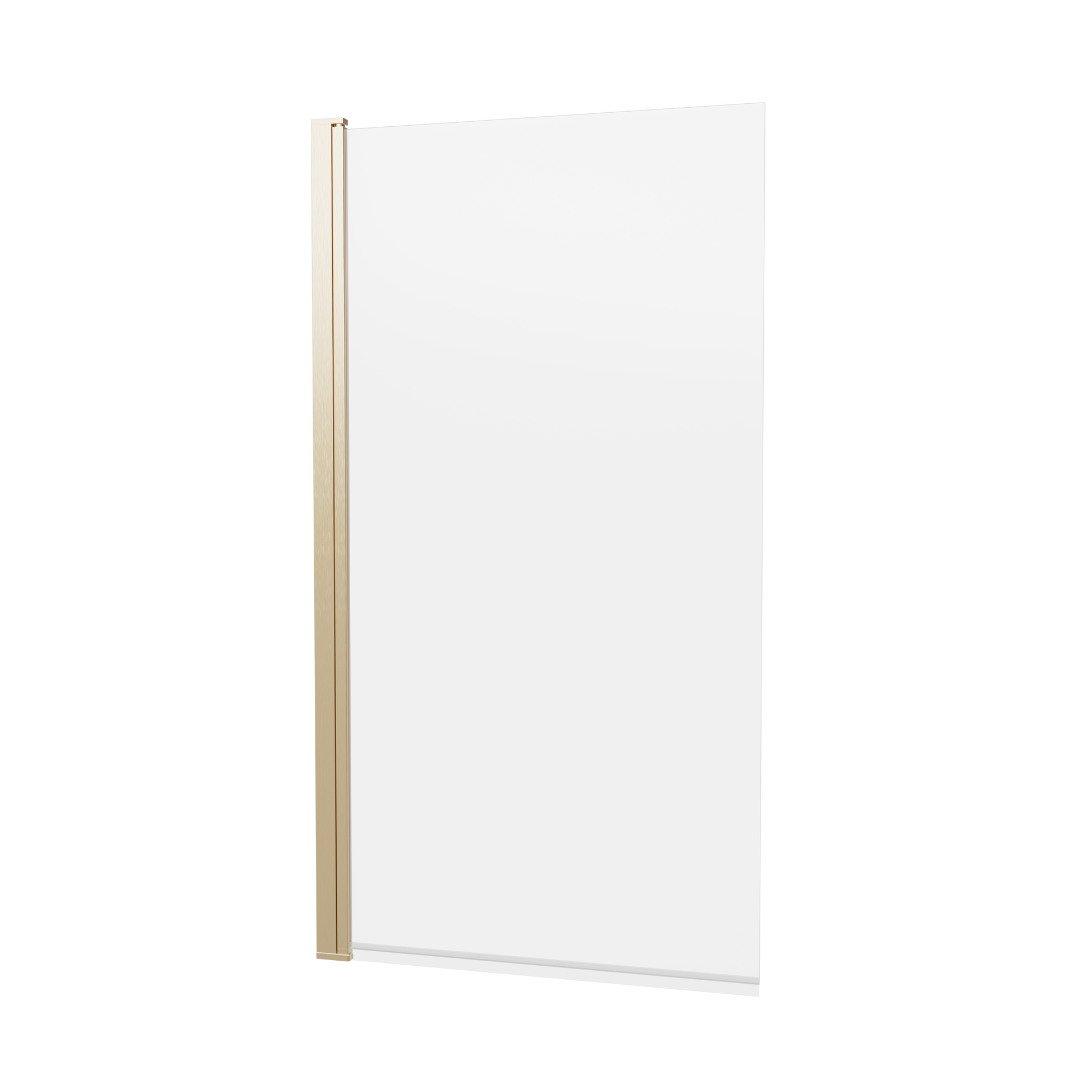 6mm Hinged Bath Screen