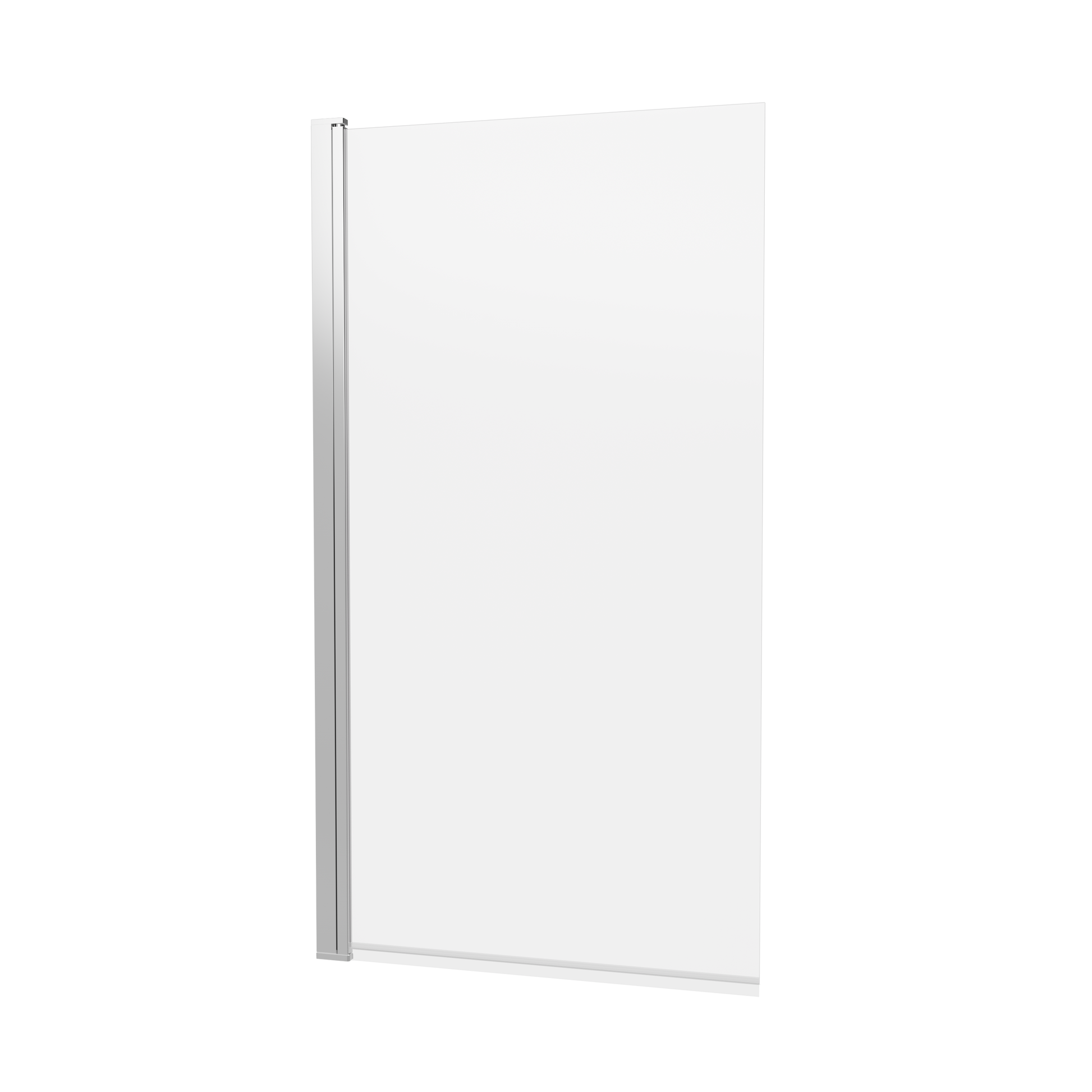 6mm Hinged Bath Screen