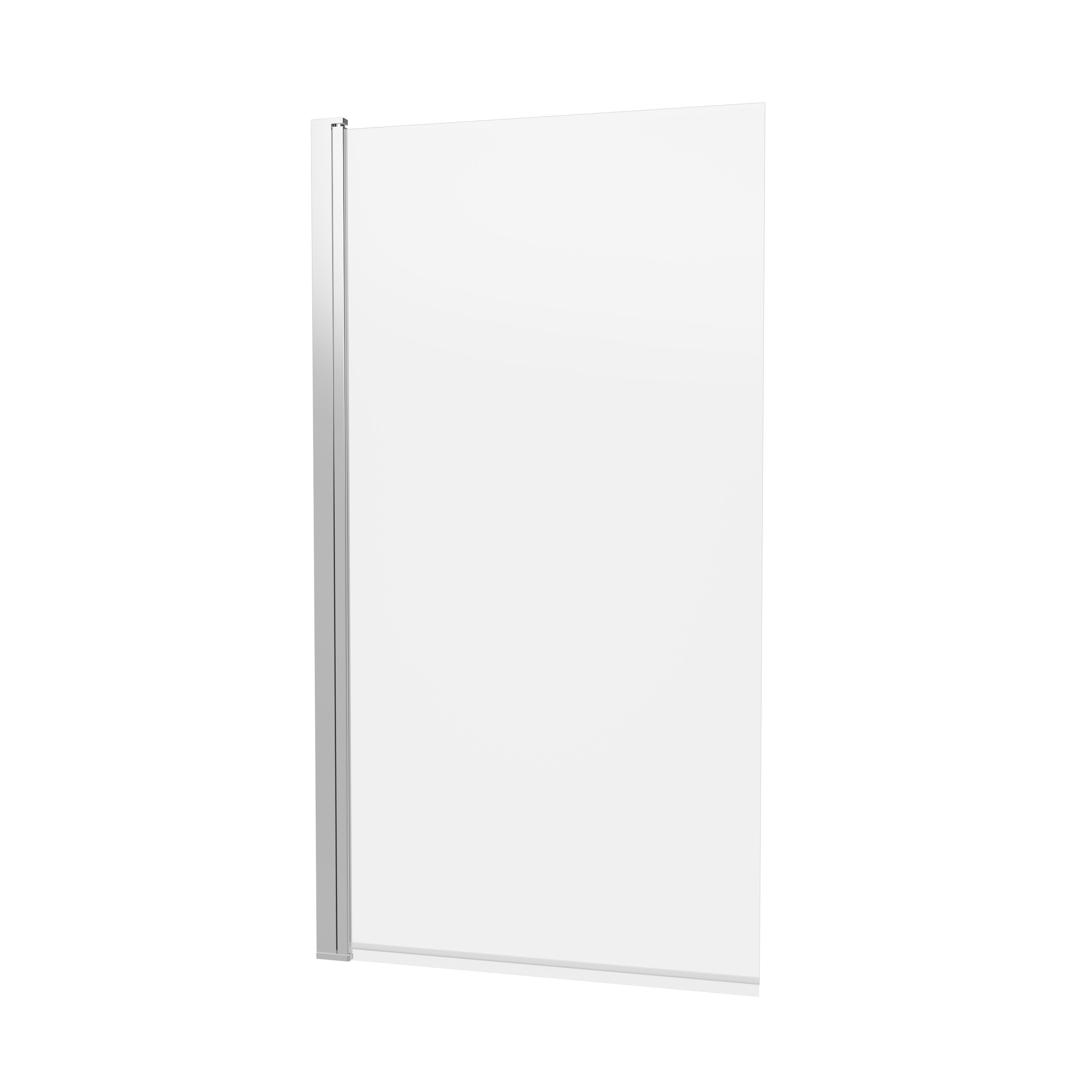 6mm Hinged Bath Screen