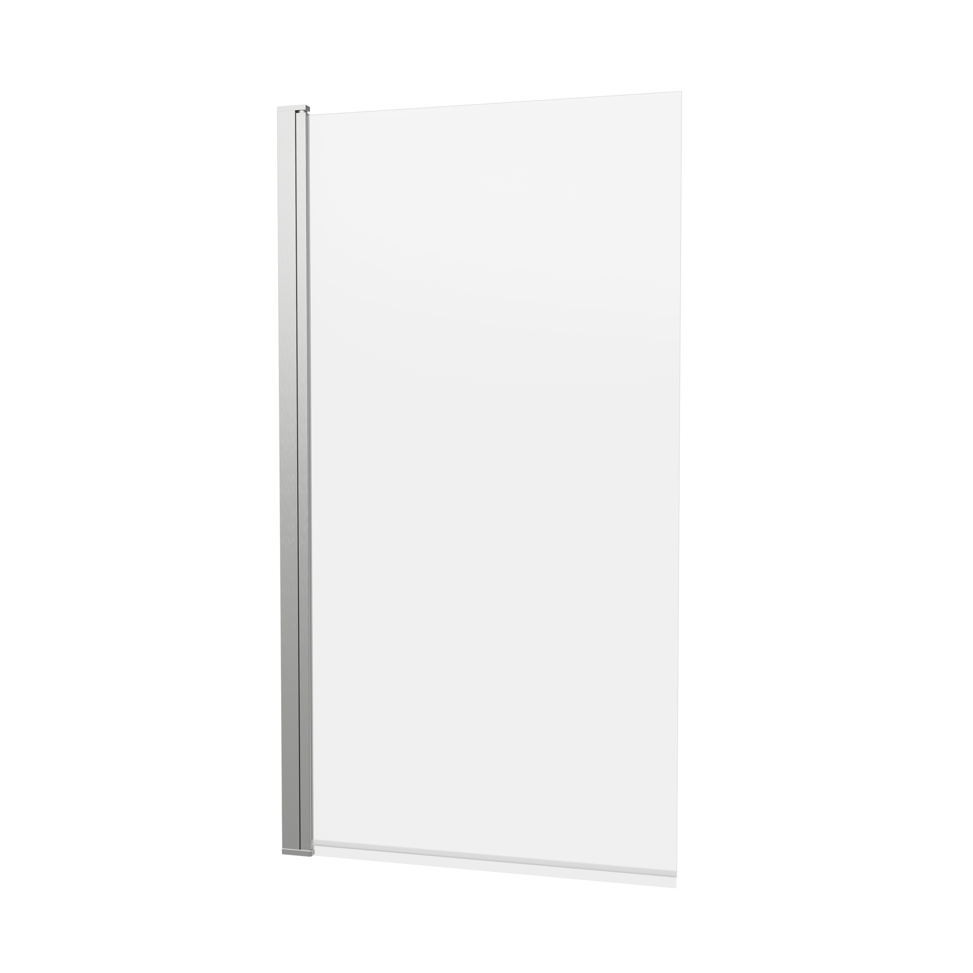Clear 6 Hinged Bath Screen