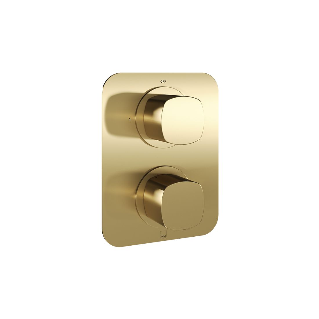 Cameo 1 Outlet 2 Handle Concealed Thermostatic Valve