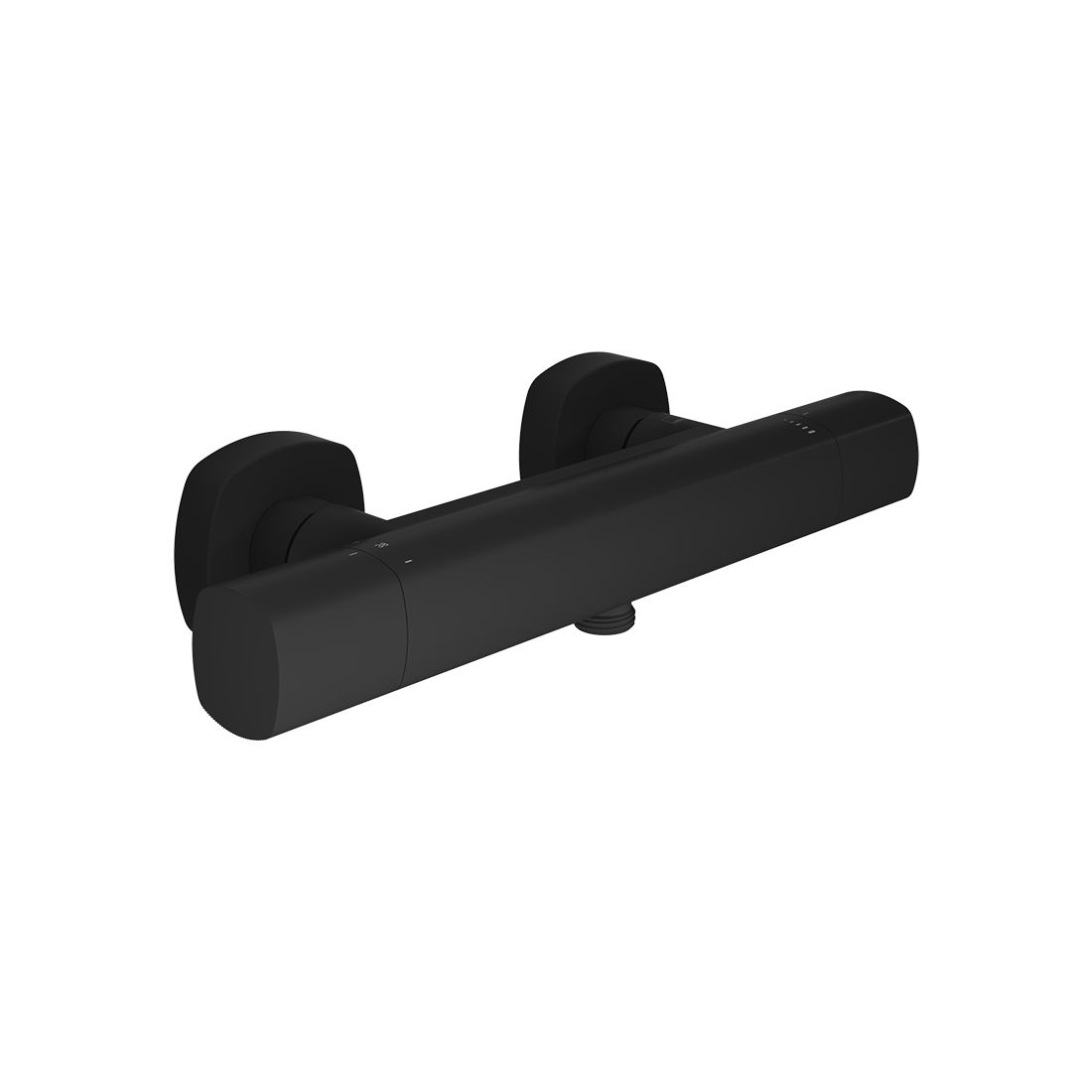 Cameo Wall Mounted Thermostatic Exposed Shower Bar Valve