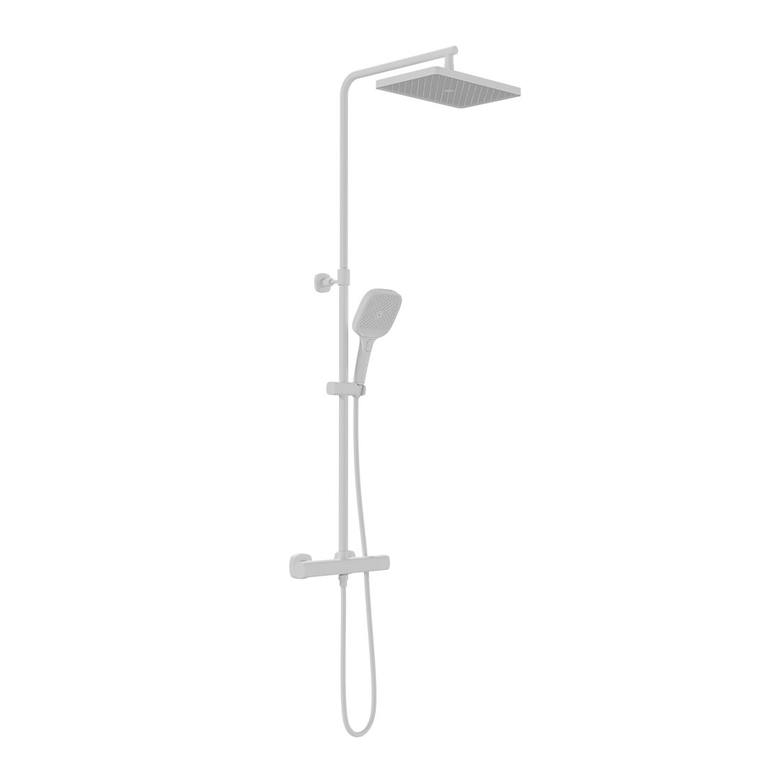 Cameo Wall Mounted Thermostatic Exposed Shower Column