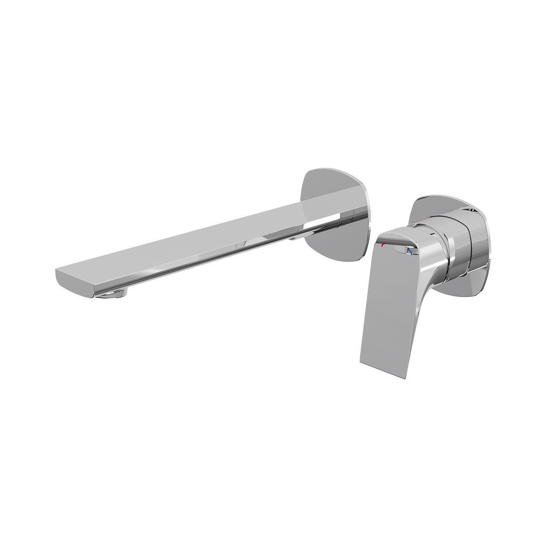 Cameo Lever Wall Mounted Basin Mixer 5 l/min Flow Regulator