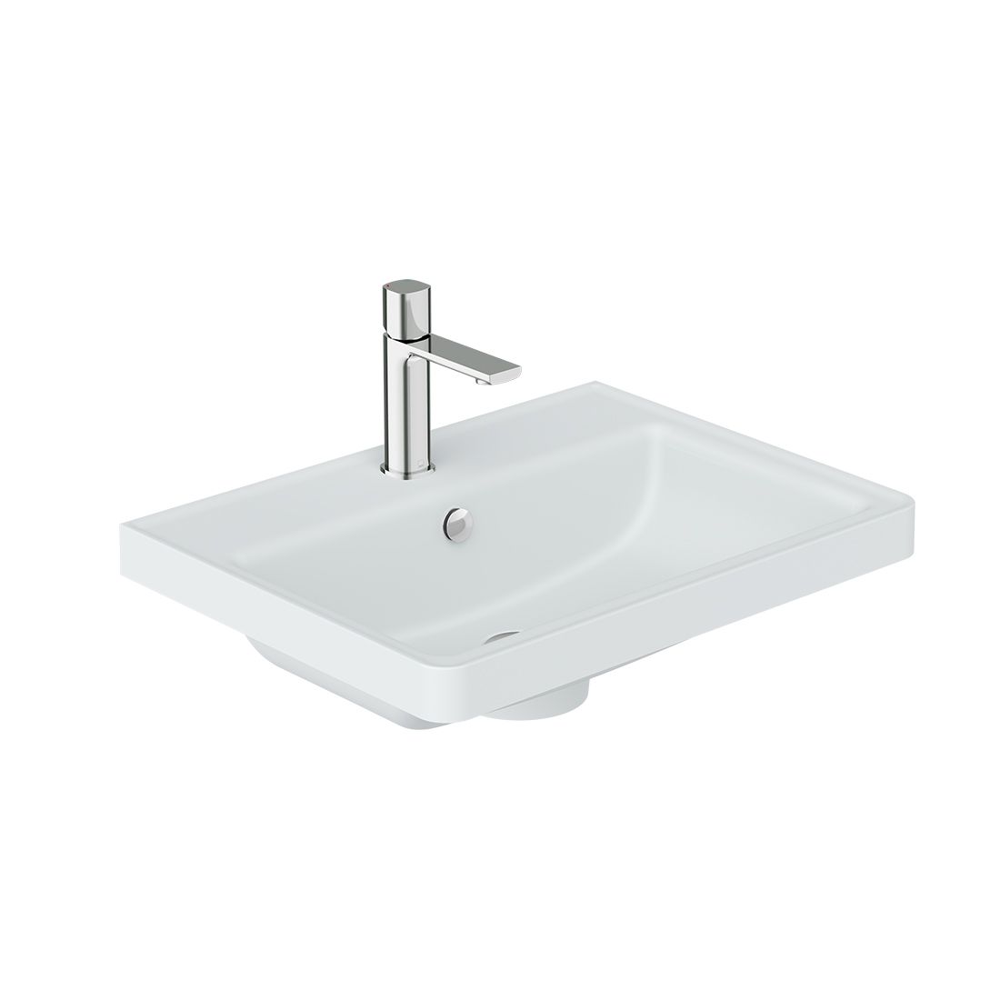 Cameo 600mm basin, mineral cast