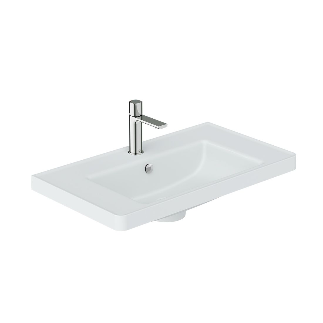 Cameo 800mm basin, mineral cast