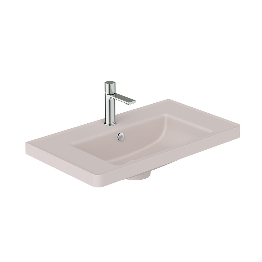 Cameo 800mm basin, mineral cast