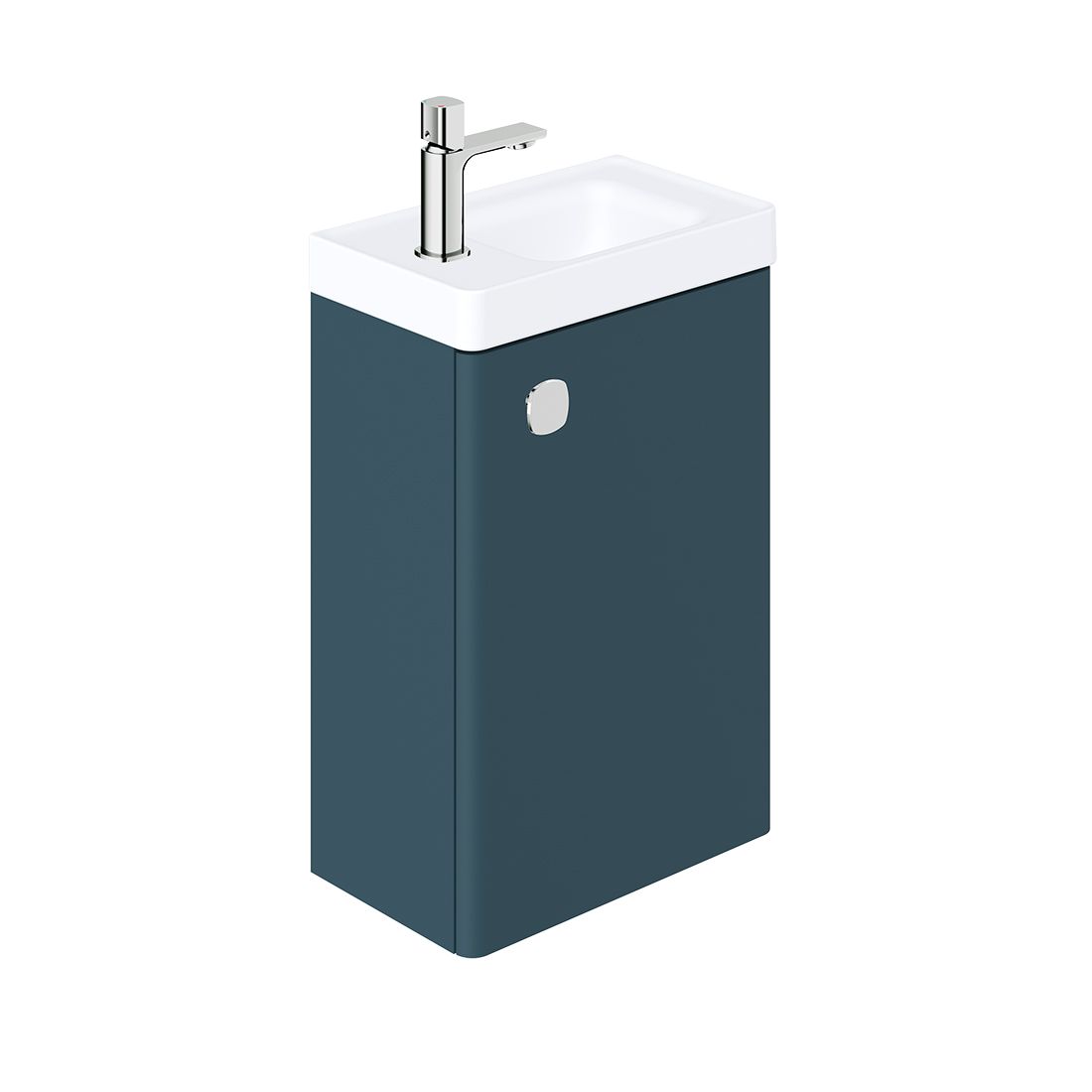 Cameo 400mm wall hung Cloakroom Unit with reversible door