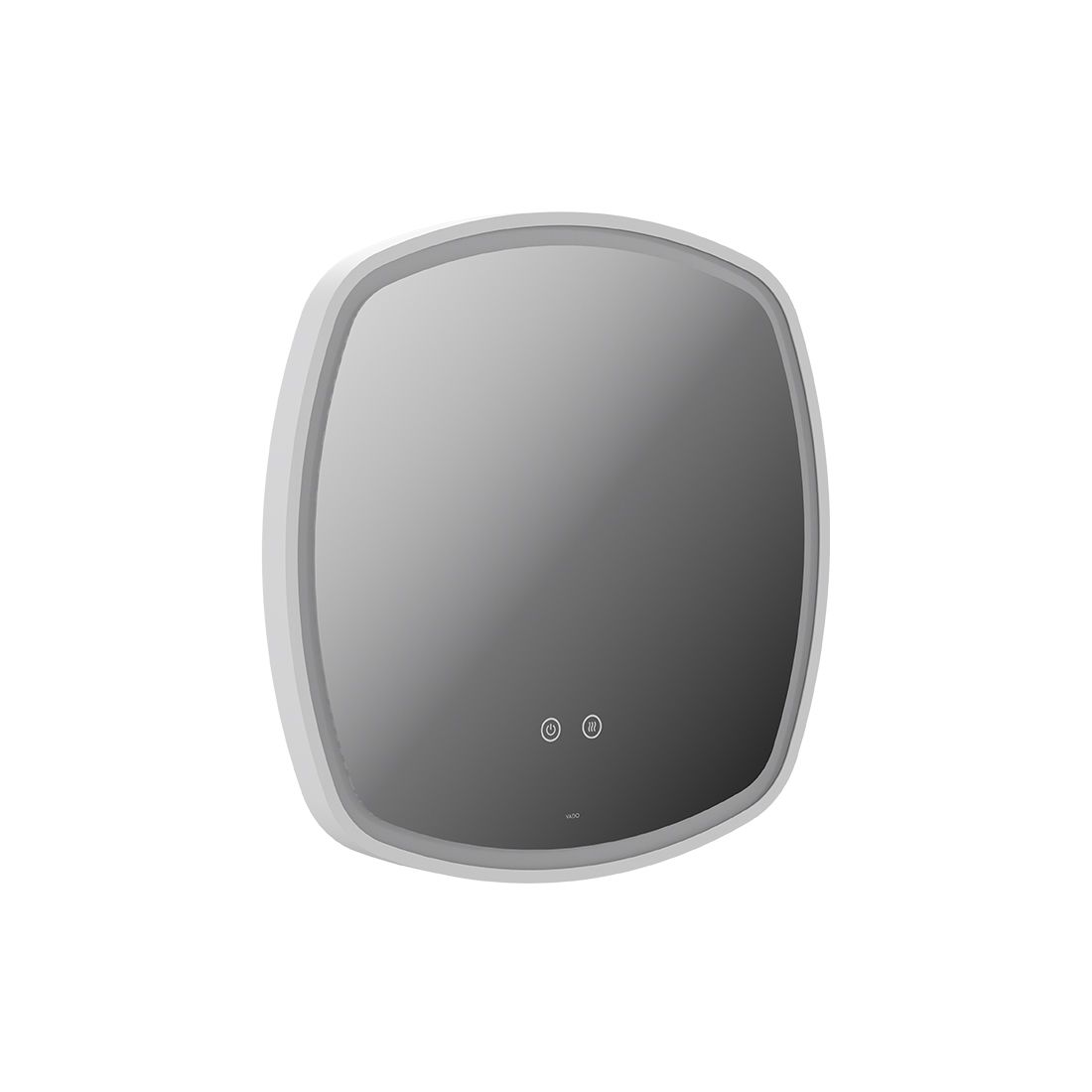 Cameo 500mm Illuminated soft square mirror with demister