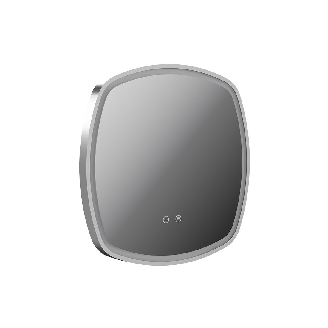 Cameo 500mm Illuminated soft square mirror with demister