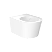 Wall hung WC with round bowl