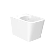 Wall hung WC with soft-square bowl