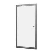 Crosswater Clear 6 Pivot Door 900 with 700 Side Panel