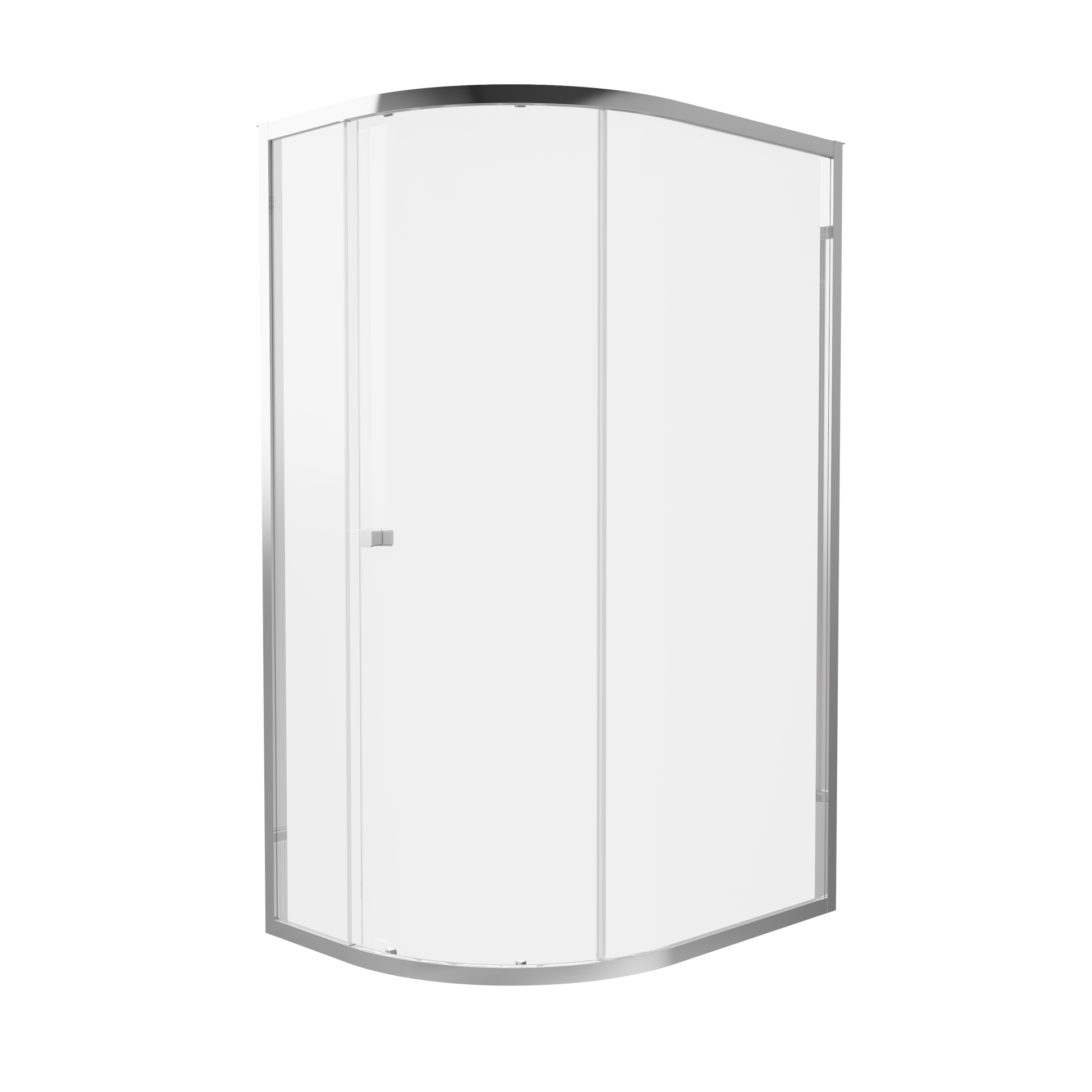 Clear 6 Quadrant Single Door