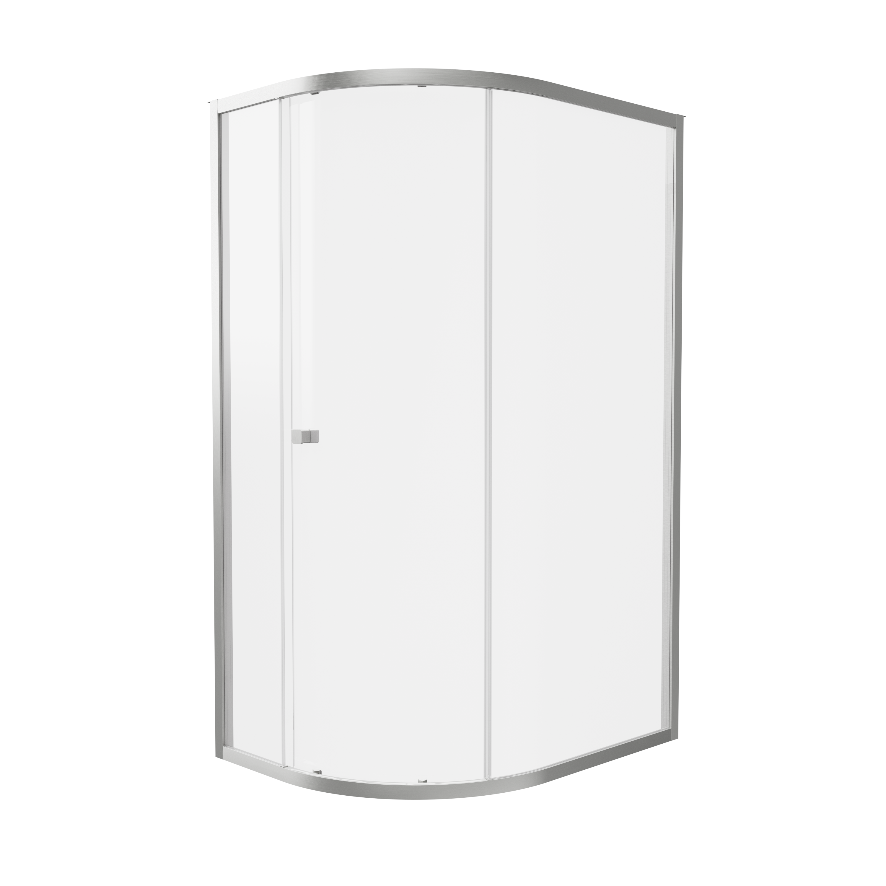 Clear 6 Quadrant Single Door