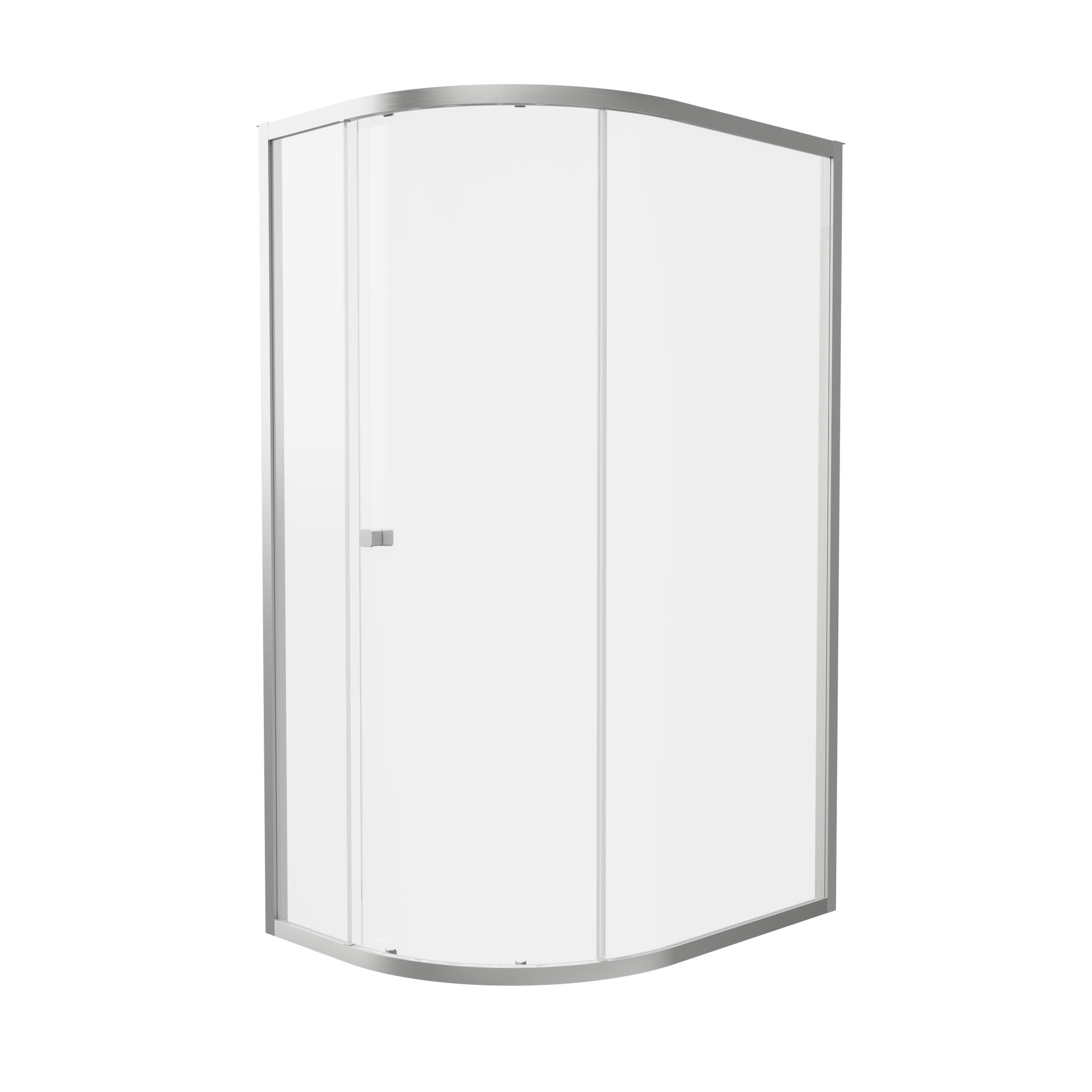 Clear 6 Quadrant Single Door