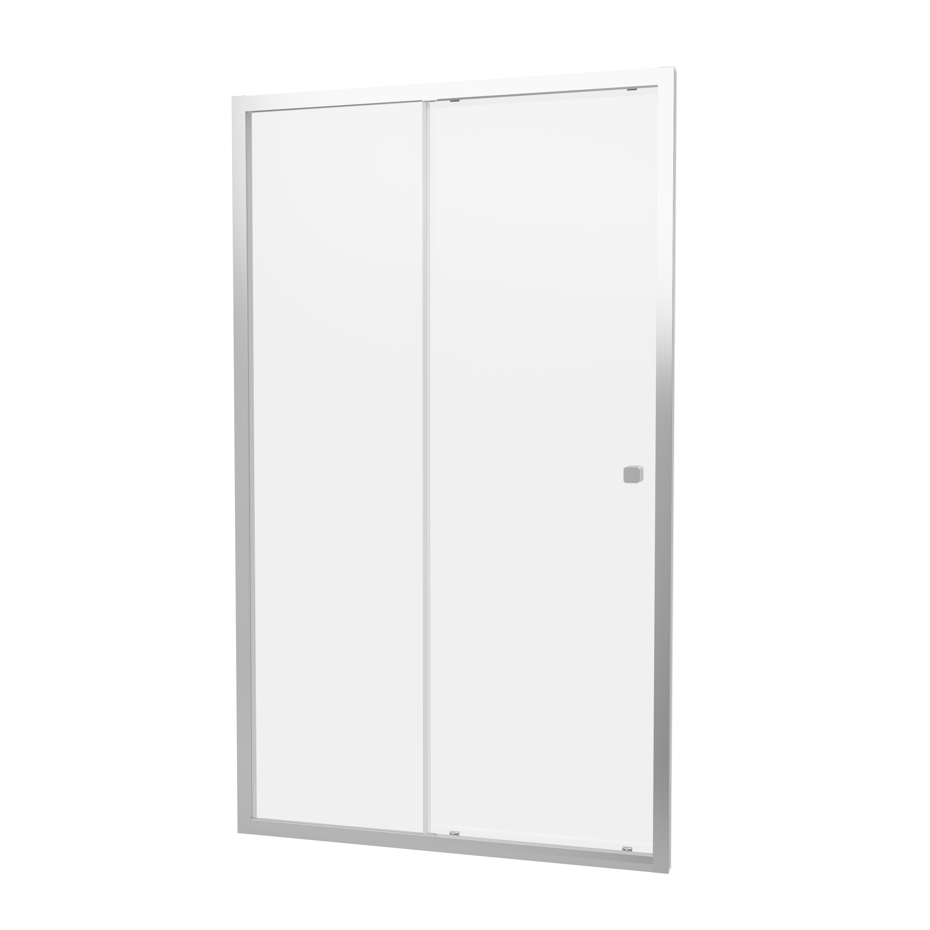 Crosswater Clear 6 Single Sliding Door 1500 with 700 Side Panel