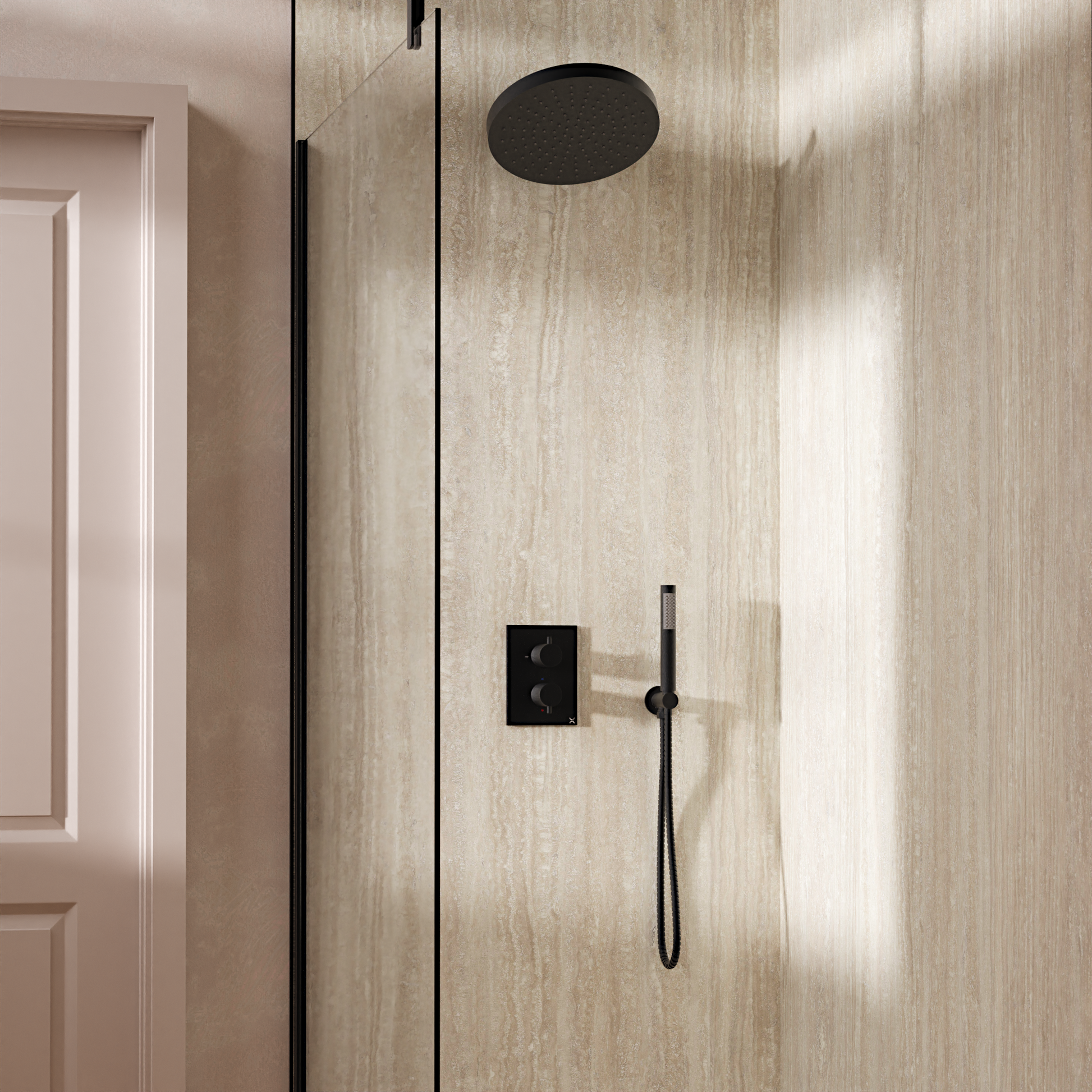 Crossbox Shower Set 8