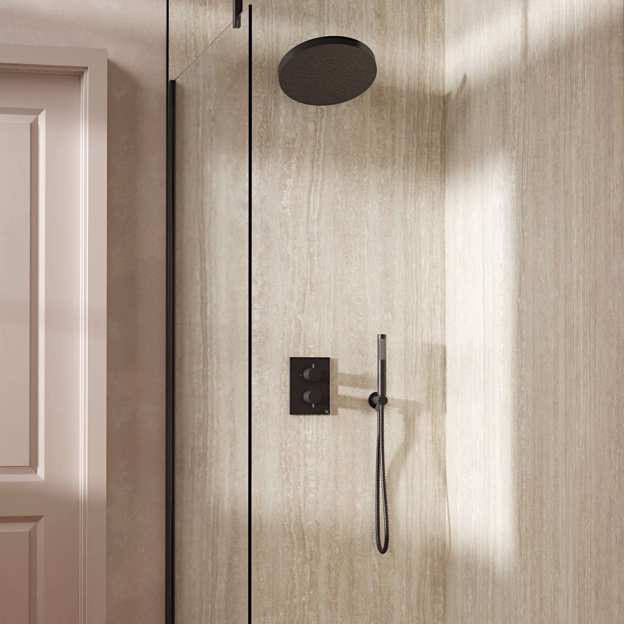 Crossbox Shower Set 8