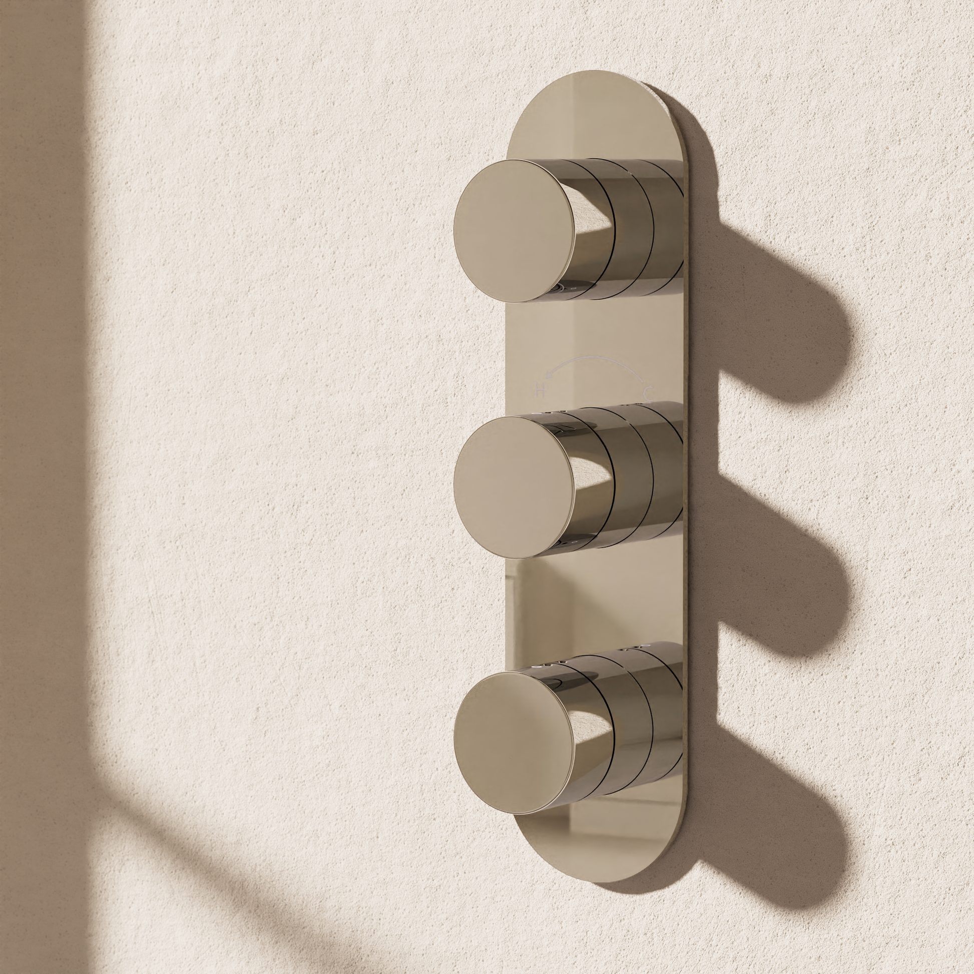 Central 2000 Shower Thermostatic Back Plate