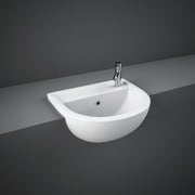 RAK Compact Semi Recessed 1 tap hole basin