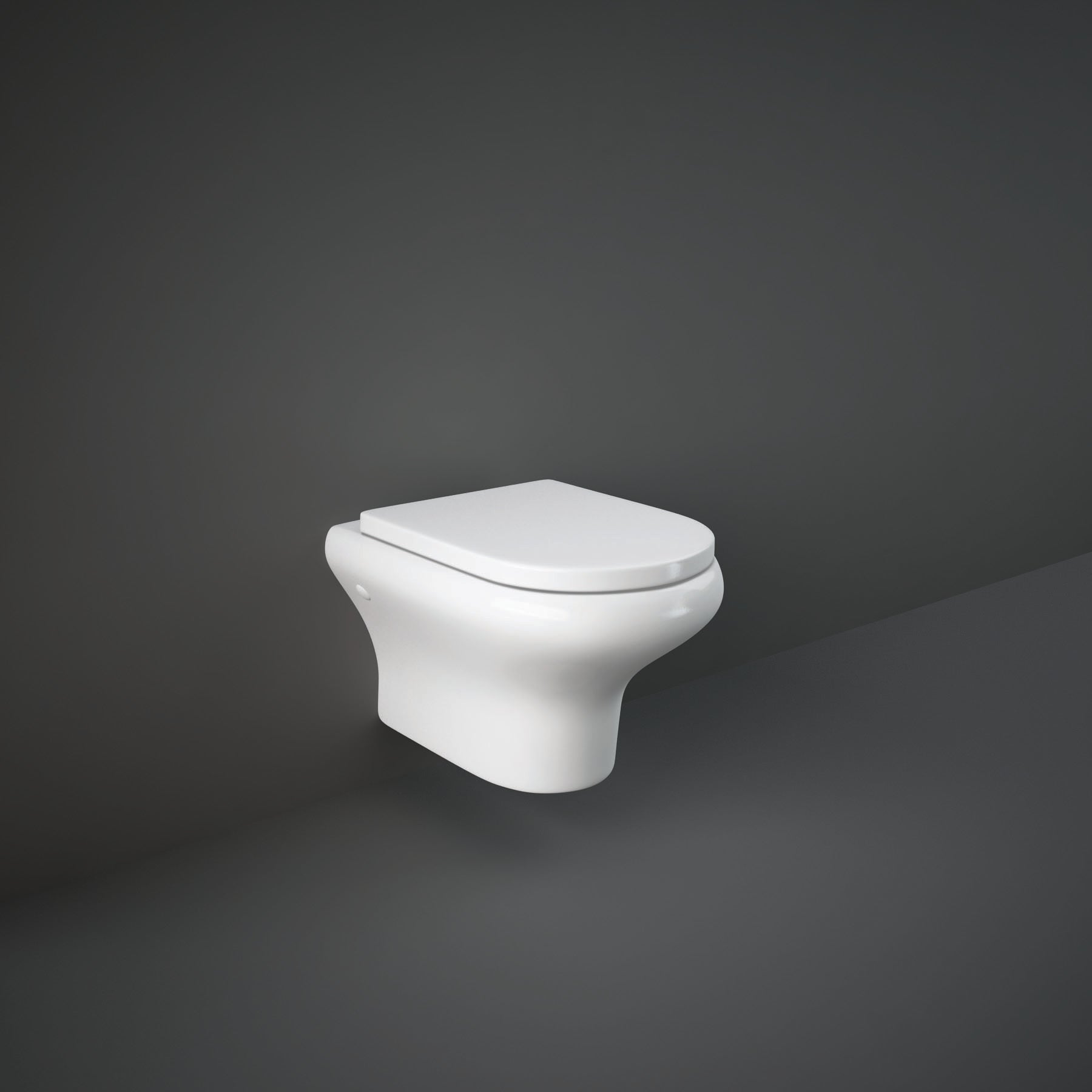 RAK Compact Rimless Wall Hung Pan w/Hidden Fixations