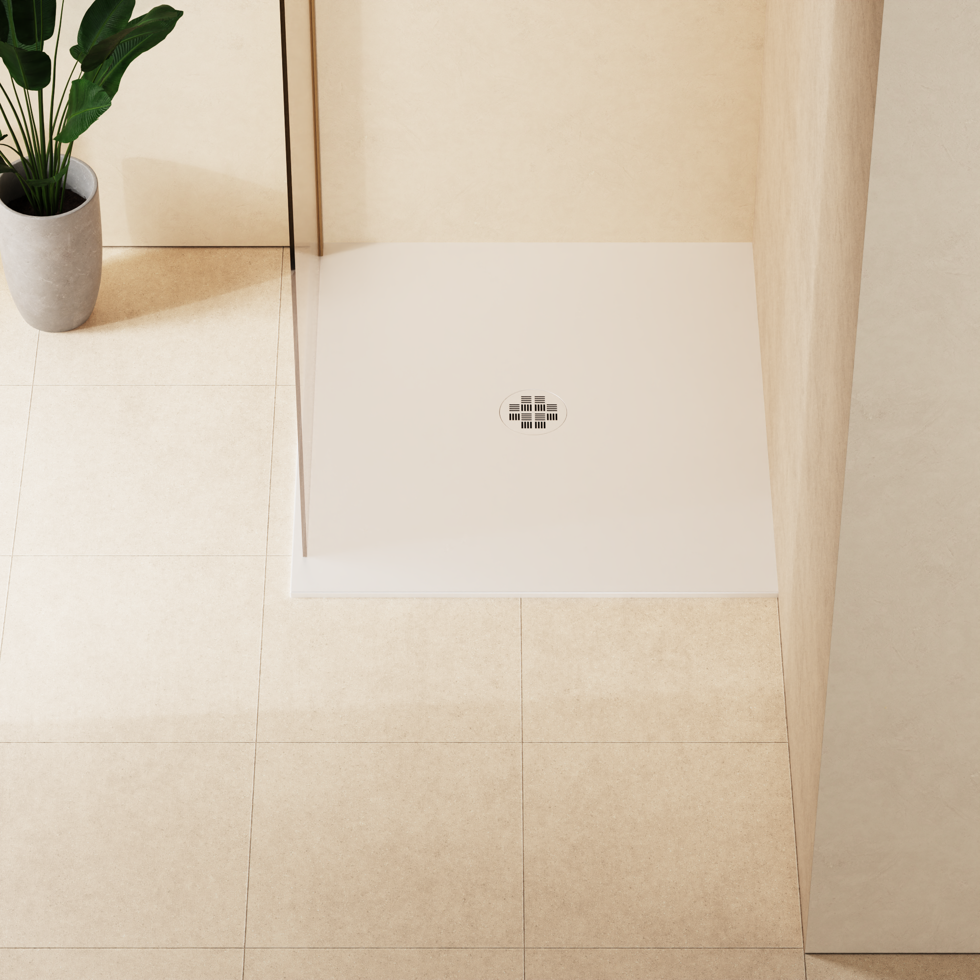 Creo Rectangle Shower Tray 25mm