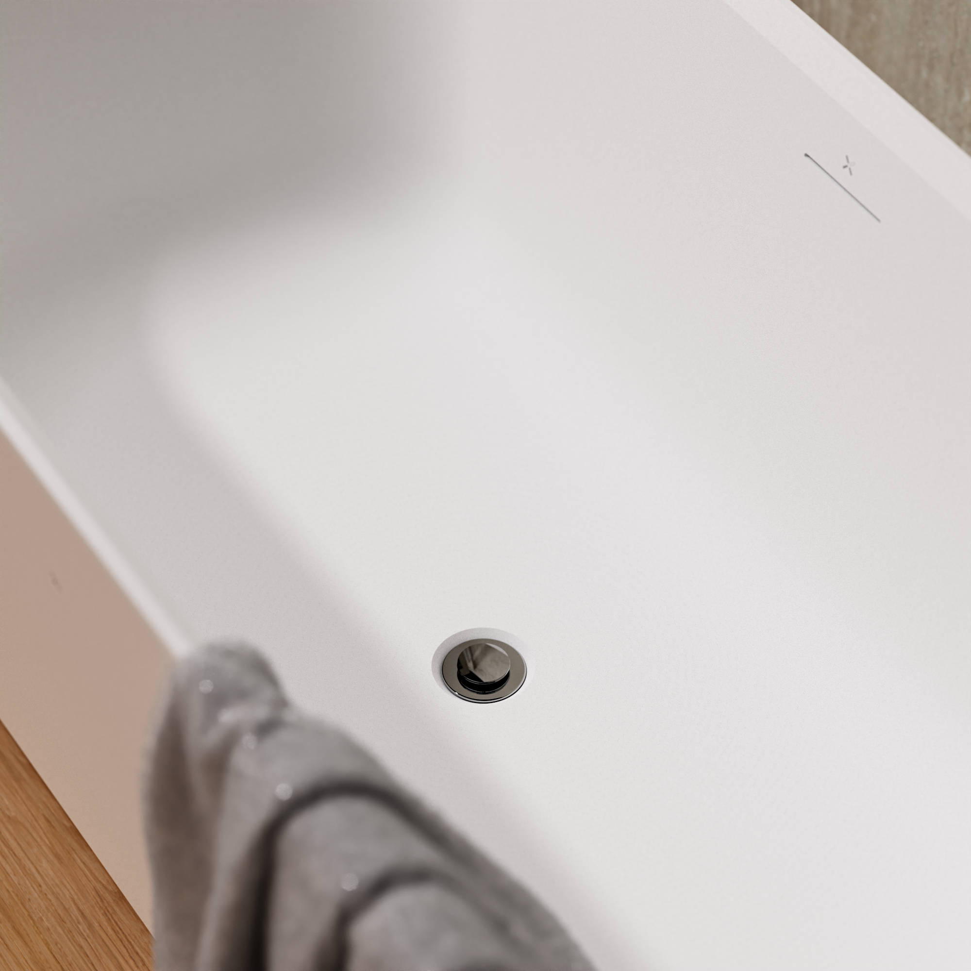 Click-Clack Bath Waste un-slotted