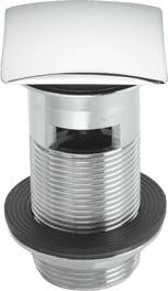 CP Brass Square Clicker Basin Waste