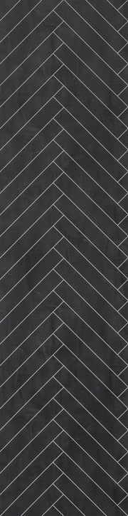 Black Velvet Herringbone Tile Wall Panel Proclick