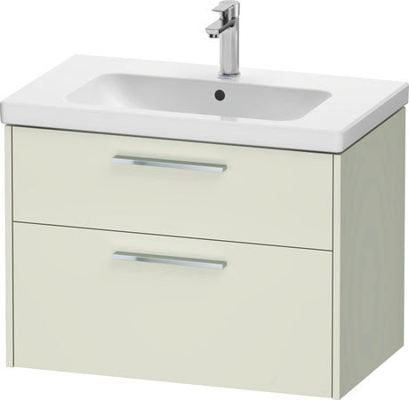 D-Code Vanity unit wall-mounted 800m 2 Drawer