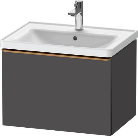 D-Neo Vanity unit wall-mounted 634 mm 1 drawer