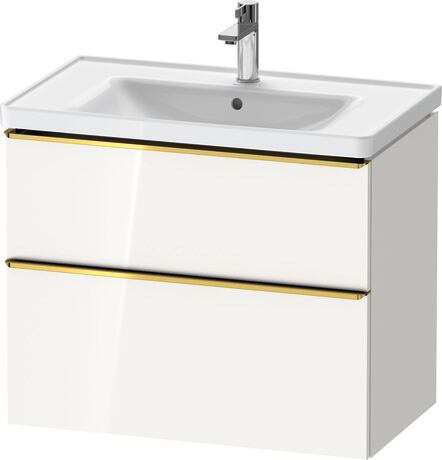 D-Neo Vanity unit wall-mounted 784 mm 2 drawers