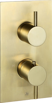 VOS THERMOSTATIC CONCEALED 1 OUTLET SHOWER VALVE, DESIGNER HANDLE