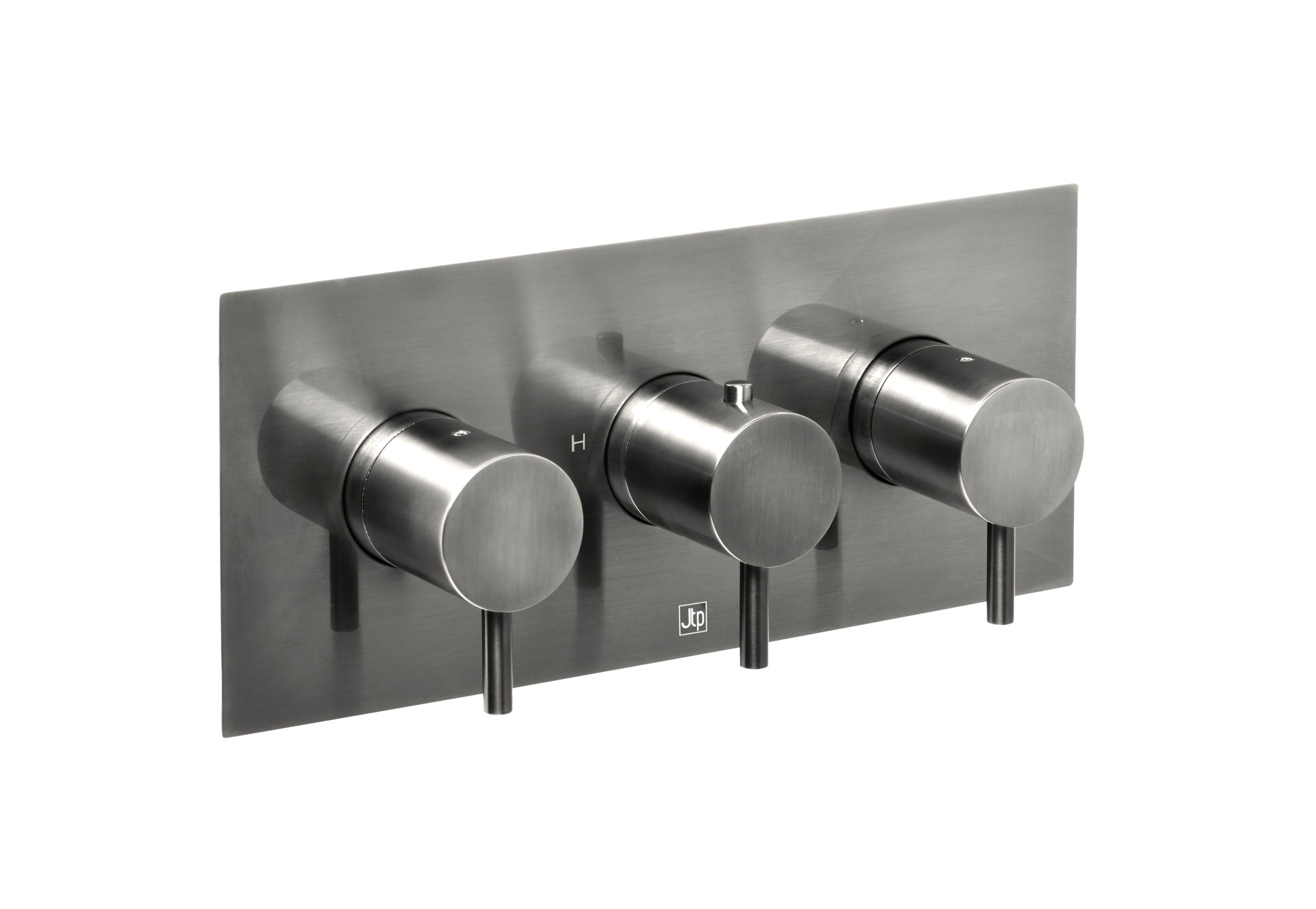 VOS THERMOSTATIC CONCEALED 2 OUTLET SHOWER VALVE. DESIGNER HANDLE