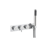 Dial Kai Lever Thermostatic Bath Valve with 2 Way Diverter & Handset