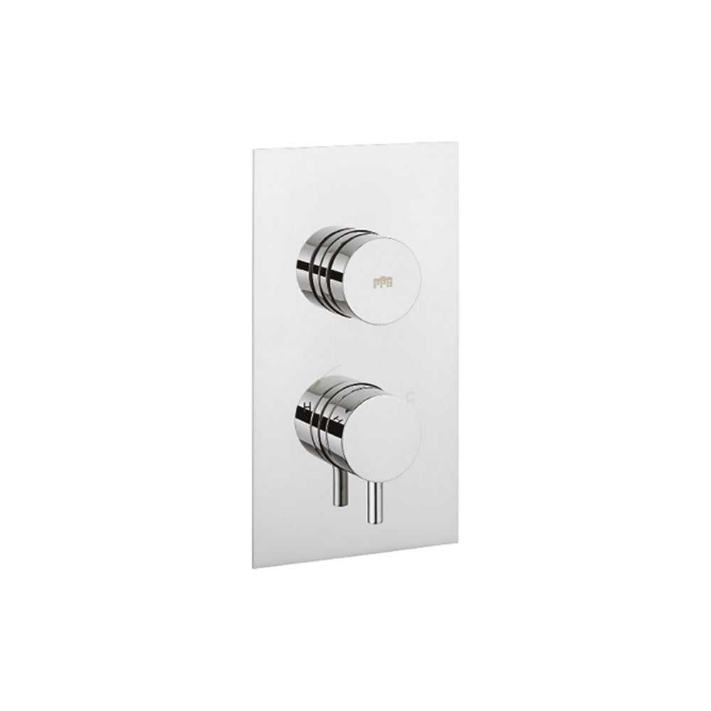Dial Kai Lever Single Outlet Thermostatic Shower Valve