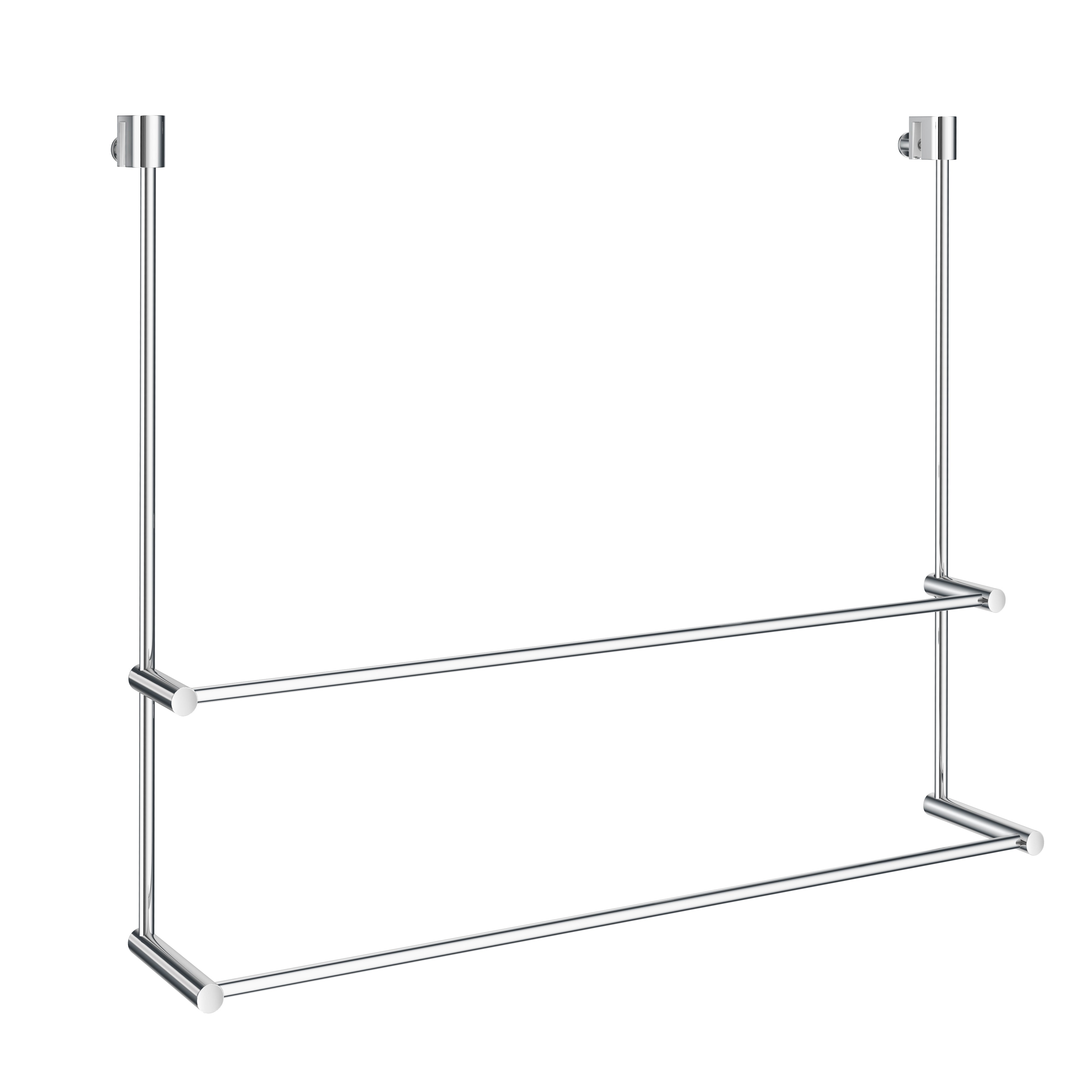Smedbo Sideline Double Towel Rack For Shower Enclosure