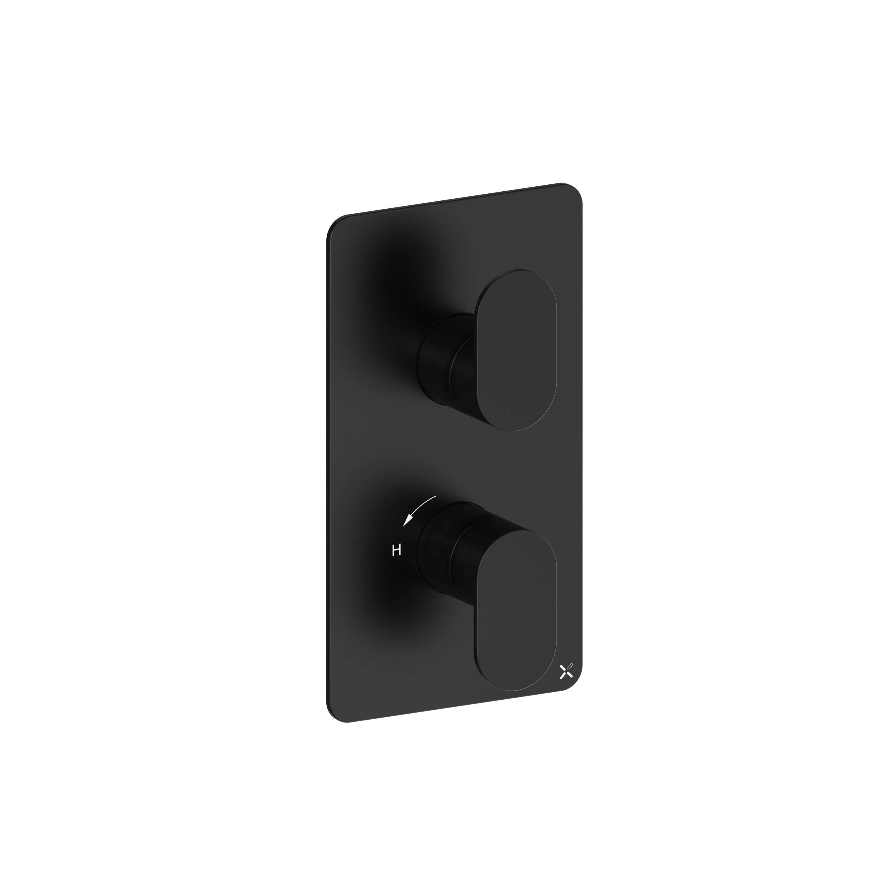 Drift 1 Outlet 2 Handle Valve & Trimset