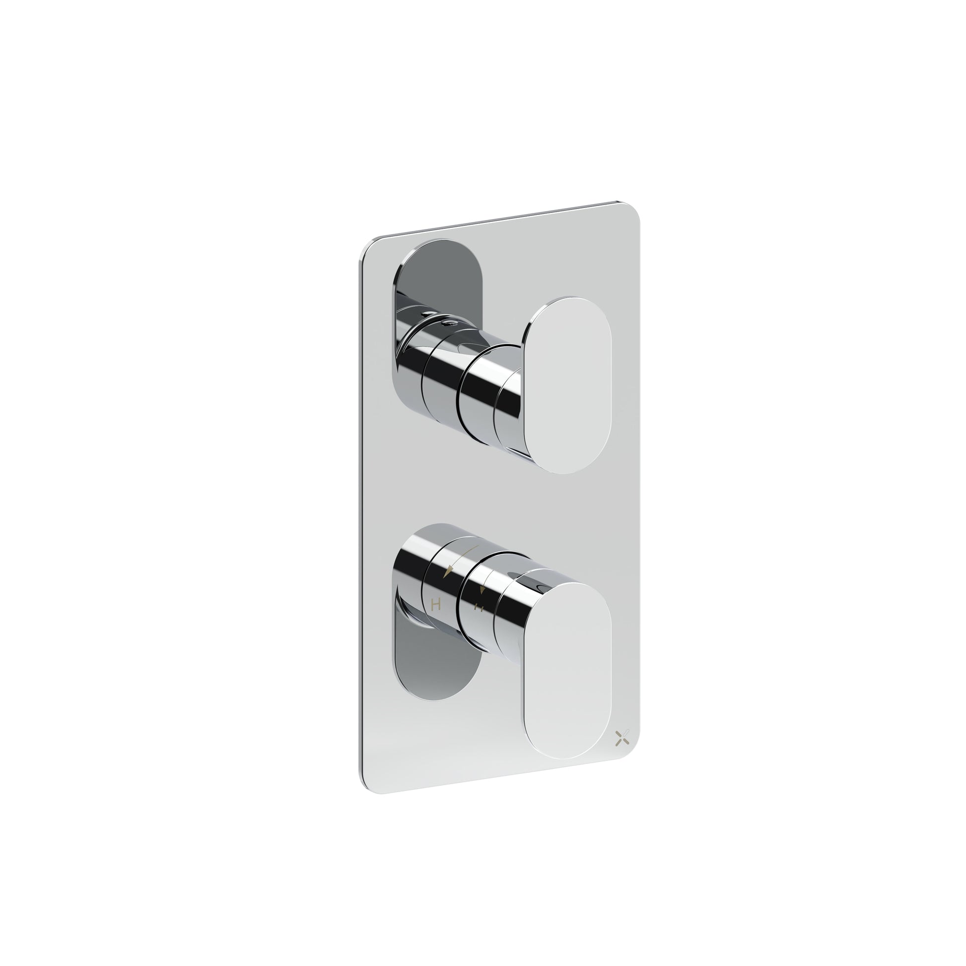 Drift 2 Outlet 2 Handle Valve & Trimset