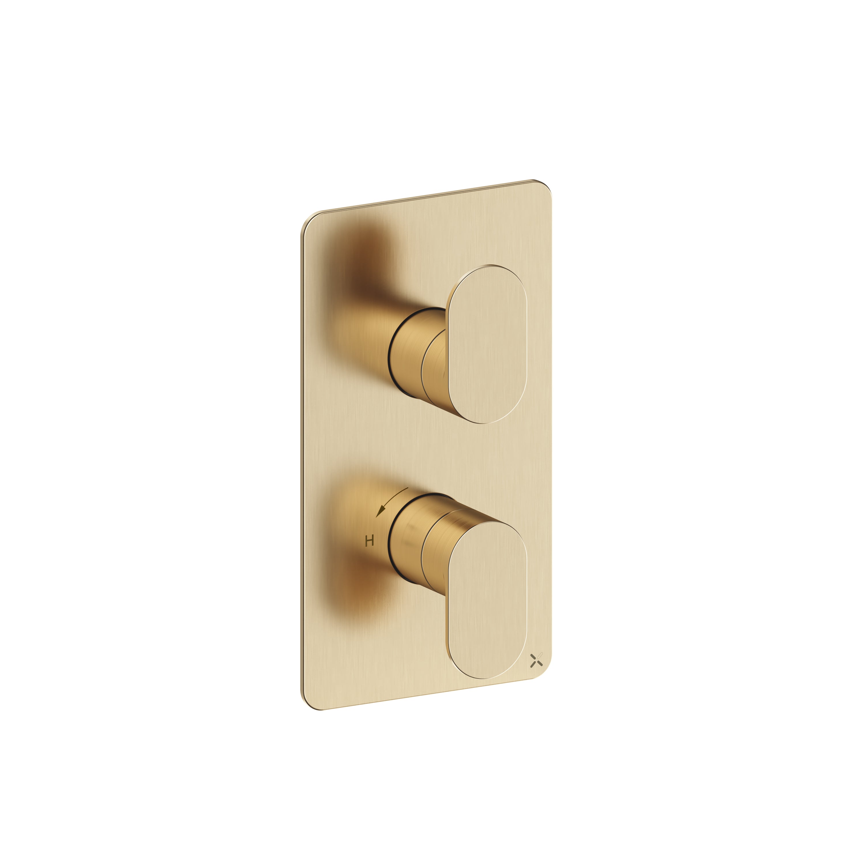 Drift 2 Outlet 2 Handle Valve & Trimset