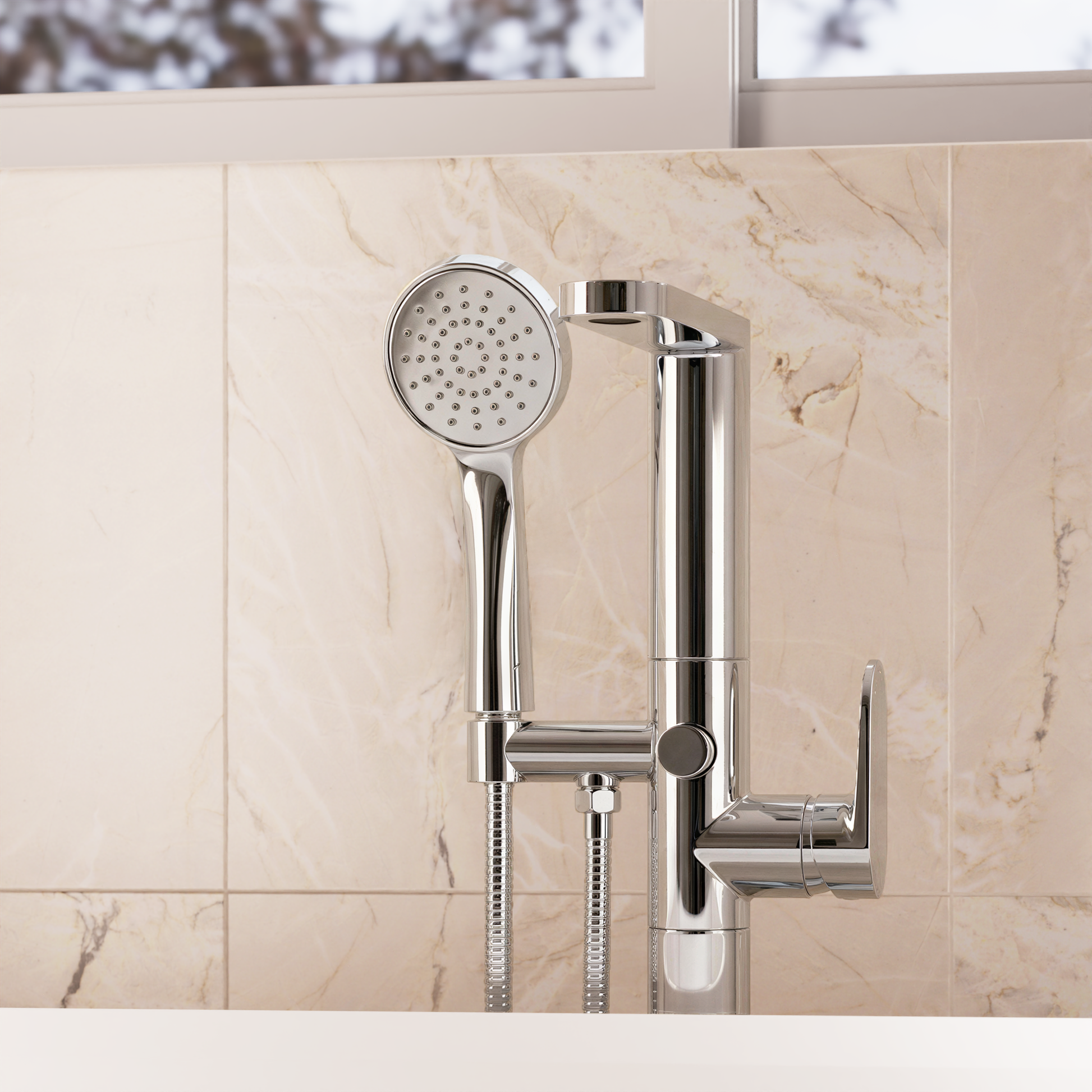 Drift Bath Shower Mixer Floor Standing
