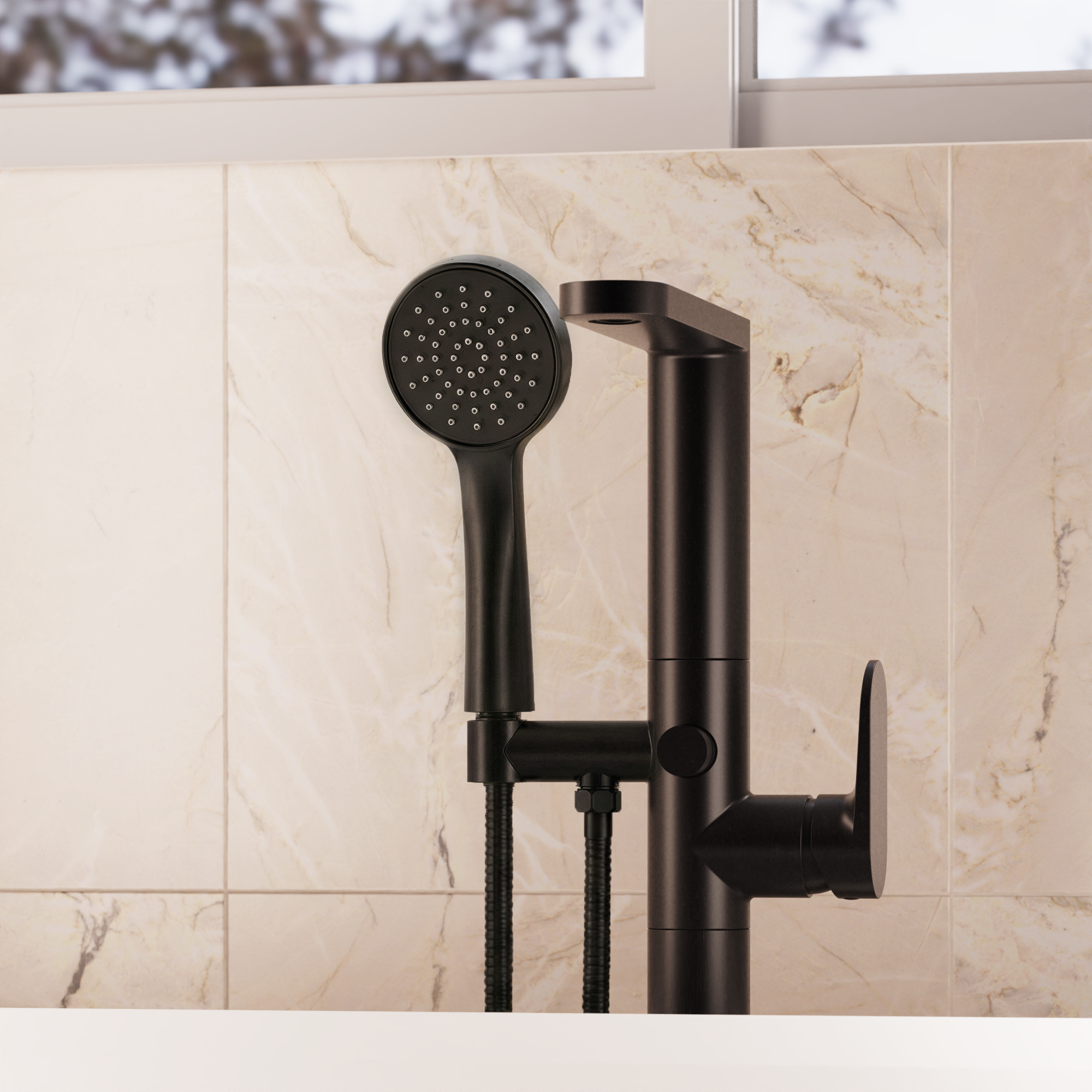 Drift Bath Shower Mixer Floor Standing