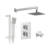 DX Notion 2 Handle 2 Outlet Concealed Thermostatic Shower Valve Package - V2