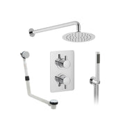 DX Celsius 2 Handle 3 Outlet Concealed Thermostatic Shower Valve Package