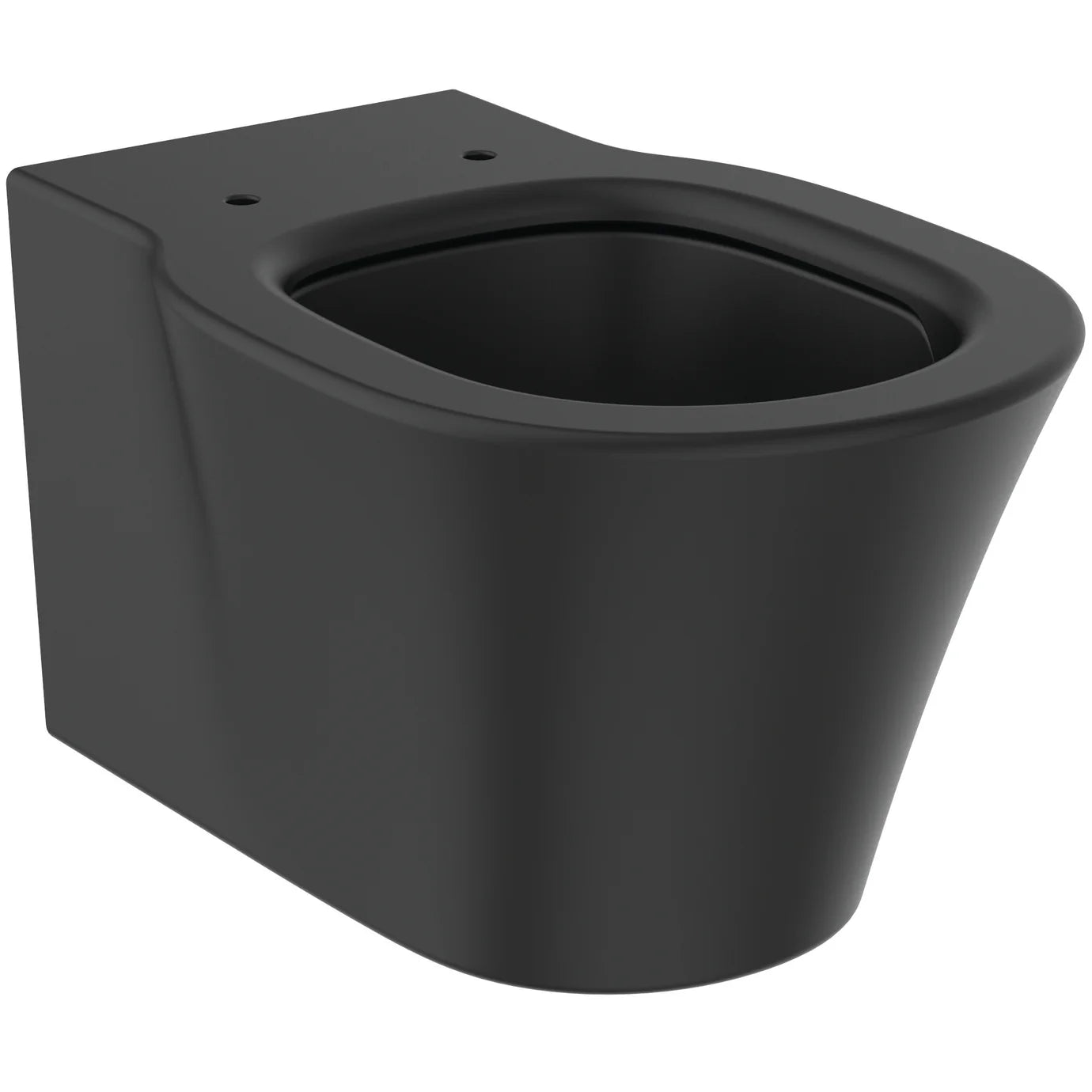 Connect Air wall hung toilet bowl with Aquablade technology, silk black